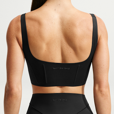 NikeSKIMS Matte Women's Printed Long-Line Corset Bra. Nike.com